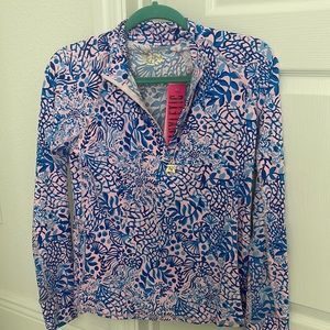 Lilly Pulitzer Marion Mesh Panel Half